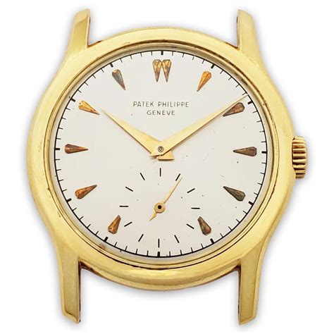 patek philippe ref 2450|Patek Philippe. A rare 18K gold wristwatch .